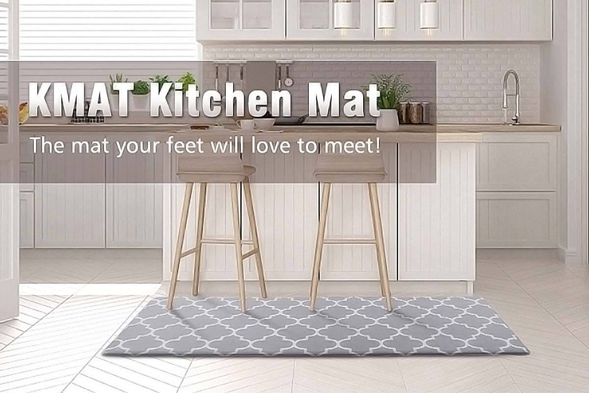 KMAT Waterproof Non-Slip Kitchen Mat