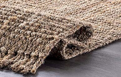 nuLOOM Natura Collection Chunky Loop Jute Area Rug