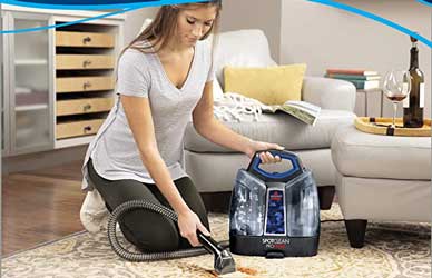 BISSELL SpotClean ProHeat Portable Carpet Cleaner