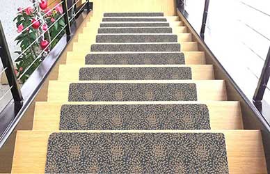 Shape28 Stair Treads with Non-Slip Rubber Backing